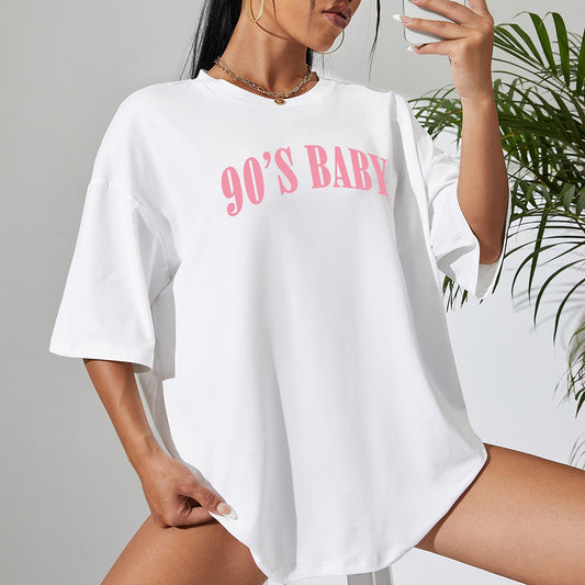 🇬🇧90s Baby Tshirt - White