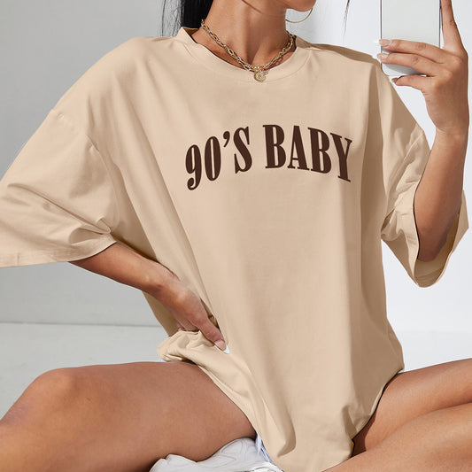 🇬🇧90s Baby Tshirt - Beige