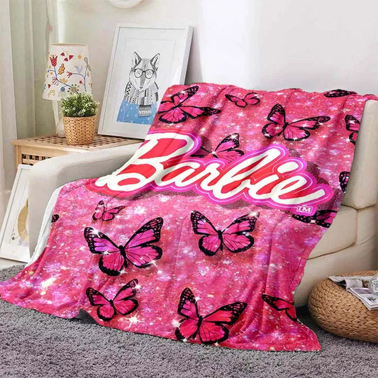 🇬🇧Barbi3 Throw Blanket - Butterfly