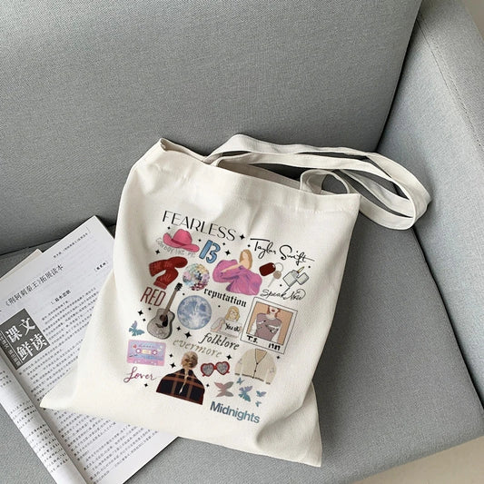 🇬🇧Swiftie Fearless Tote Bag