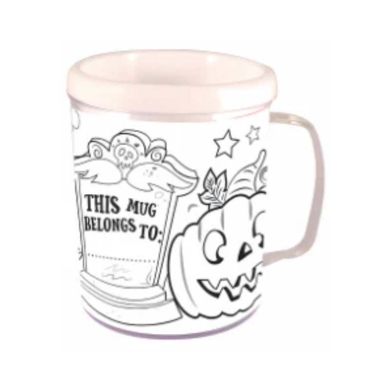 Spooky Halloween Colouring Mug