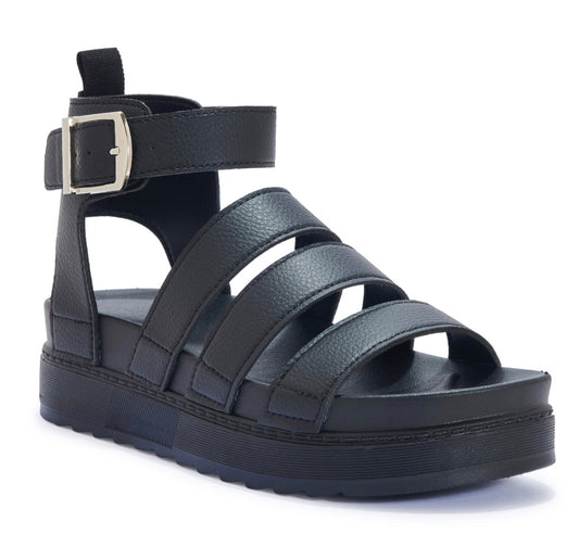 🇬🇧Gladiator Sandals Chunky Platform - Black