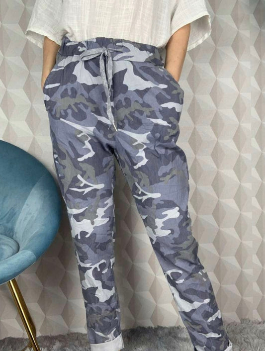 🇬🇧Camo Magic Pants - Grey