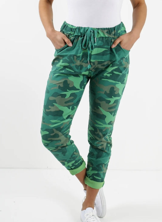 🇬🇧Camo Magic Pants - Green