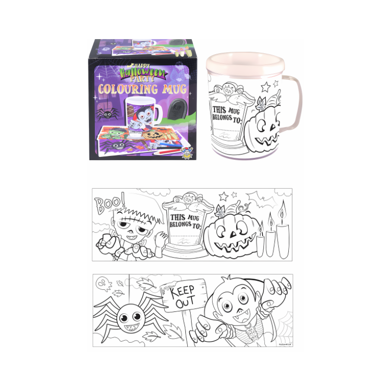 Spooky Halloween Colouring Mug