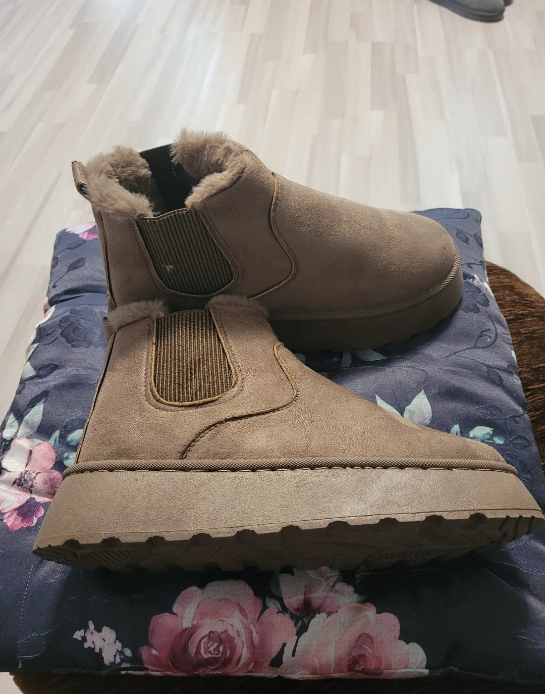 🇬🇧Fluffy Winter Boots - Brown