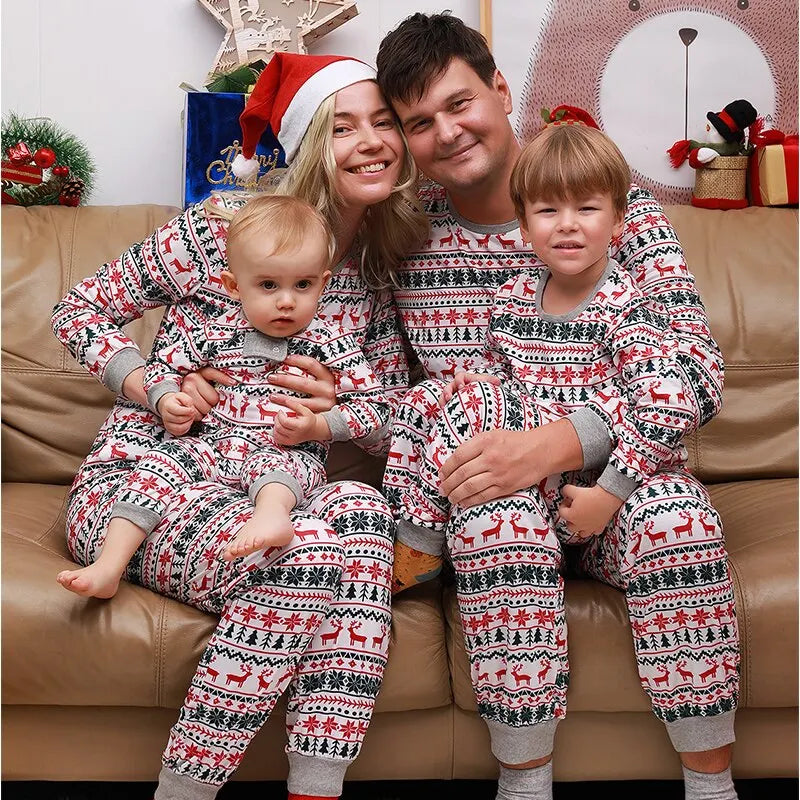 🇬🇧Nordic Christmas Matching Family Pjs