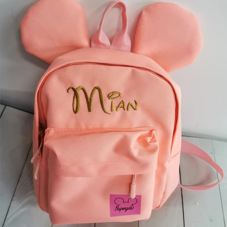 Personalised Mouse Ear Backpack