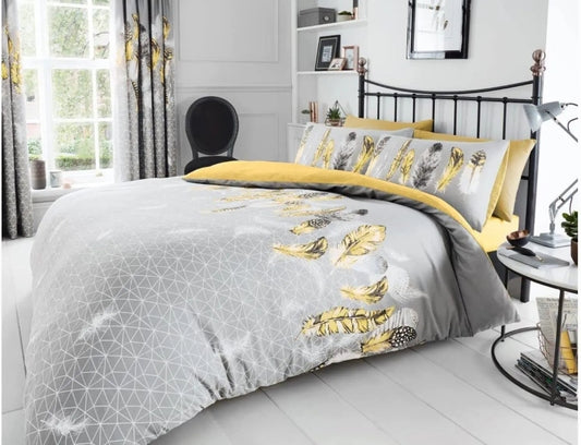 🇬🇧Feathers Bedding - Yellow