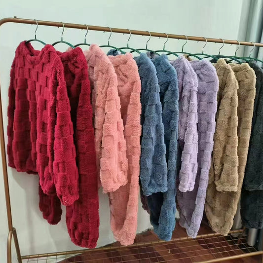 🇬🇧Soft Fleece Patch Loungewear - 6 Colours