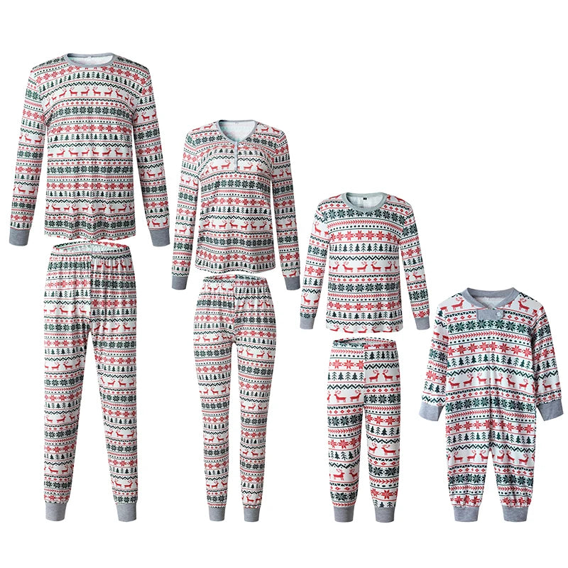 🇬🇧Nordic Christmas Matching Family Pjs