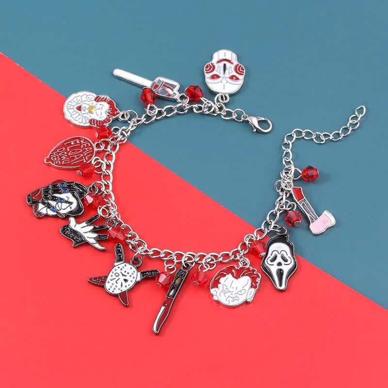 🇬🇧Halloween Horror Theme Charm Bracelet