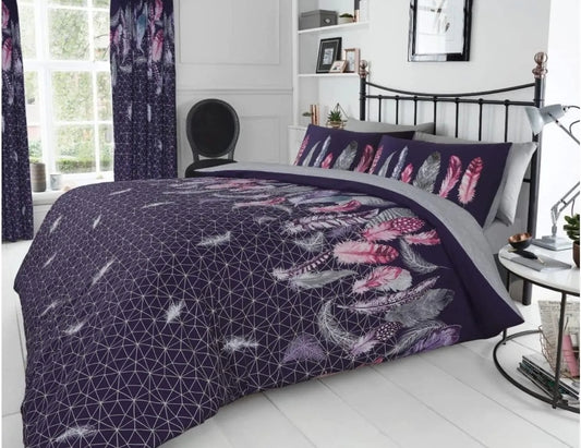 🇬🇧Feathers Bedding - Purple