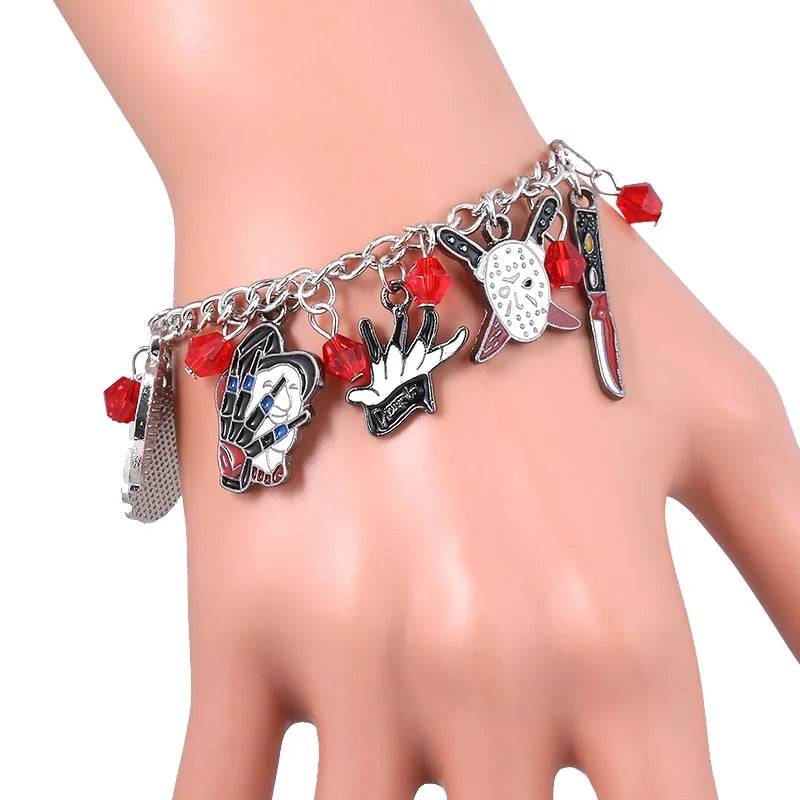 🇬🇧Halloween Horror Theme Charm Bracelet