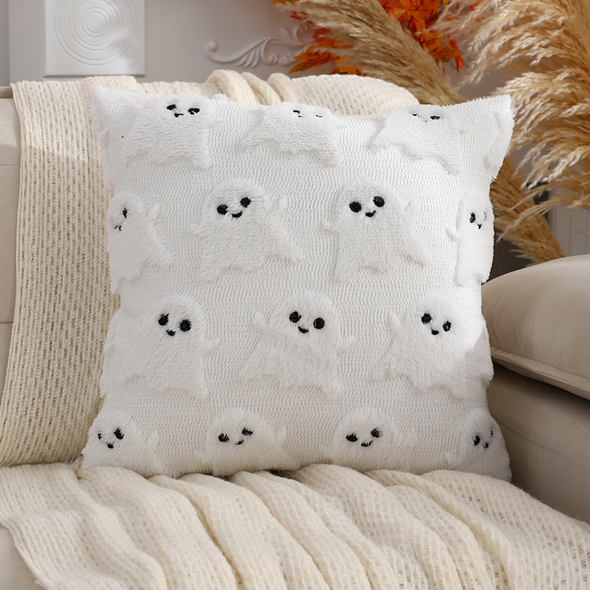 🇬🇧45x45cm Halloween Cushion Cover