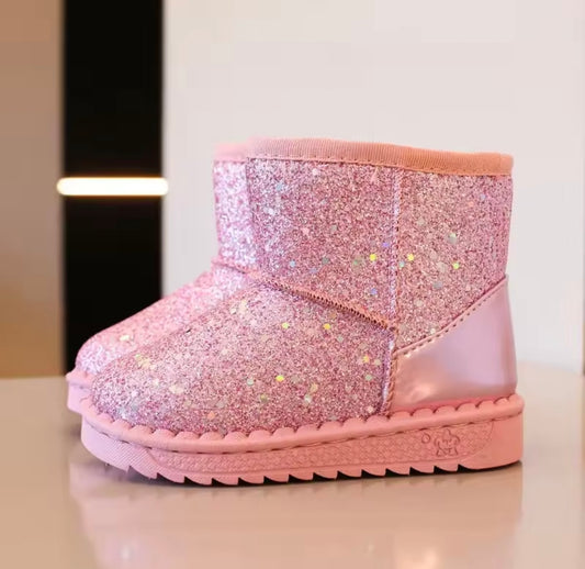 🇬🇧Kids Snugg Boots Glitter - Pink