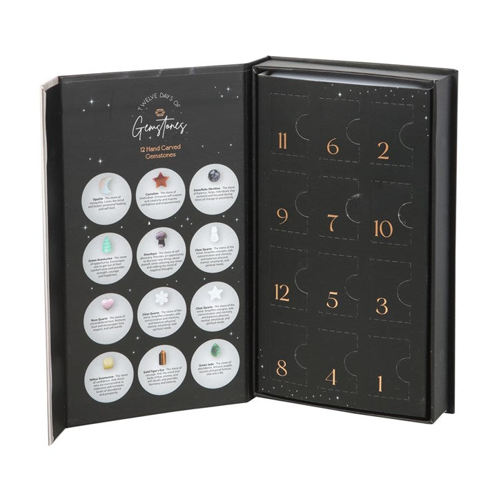 🇬🇧12 Days of Christmas Shaped Crystal Advent Calendar