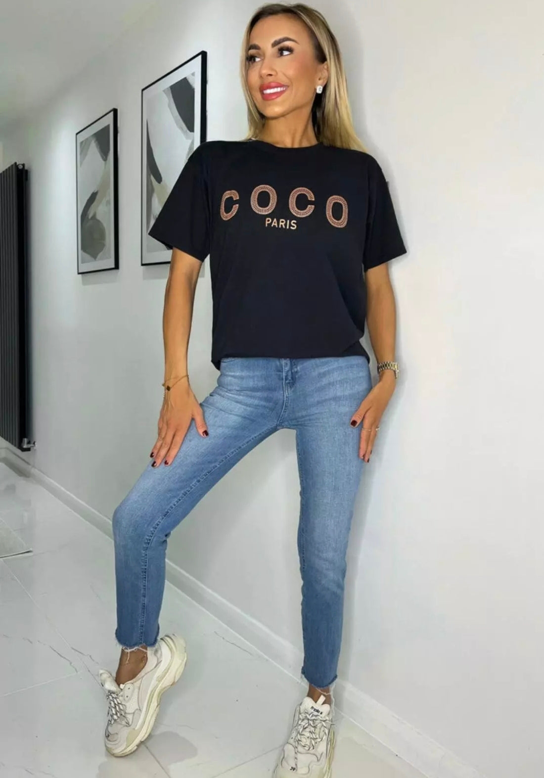 🇬🇧Coco Paris Oversized Tshirt - 2 Colours