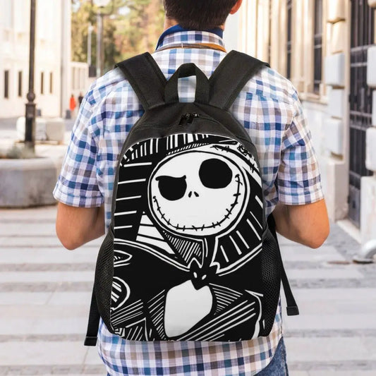 🇬🇧Skeleton Nightmare Halloween Christmas Backpack