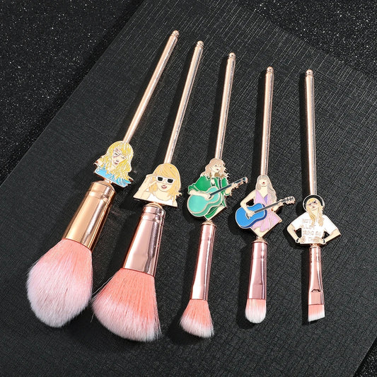 🇬🇧5Pc Swiftie Make Up Brush Set